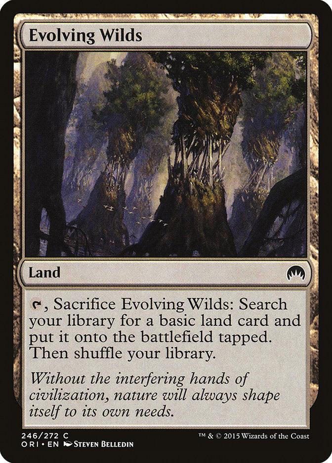 Evolving Wilds [Magic Origins] - Magic: The Gathering - Card Brawlers | Quebec | Canada |