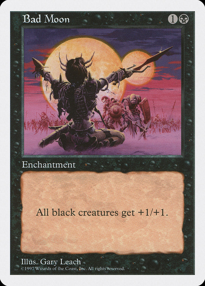 Bad Moon [Fifth Edition] - Magic: The Gathering - Card Brawlers | Quebec | Canada |