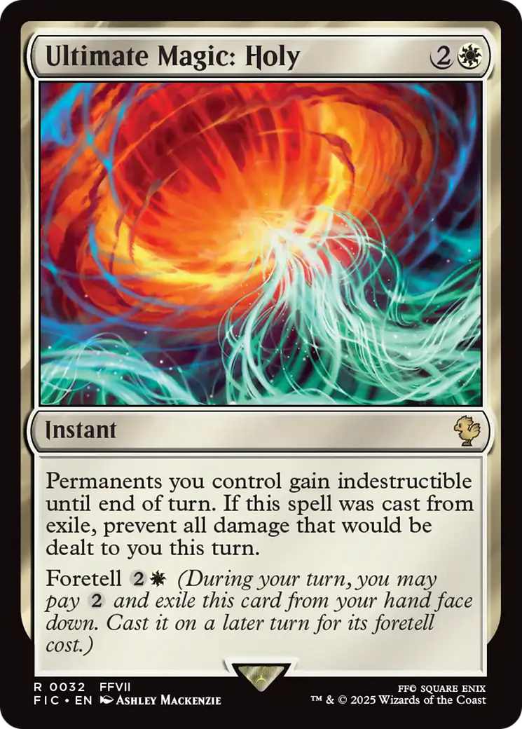 Ultimate Magic: Holy [FINAL FANTASY Commander] - Magic: The Gathering - Card Brawlers | Quebec | Canada |