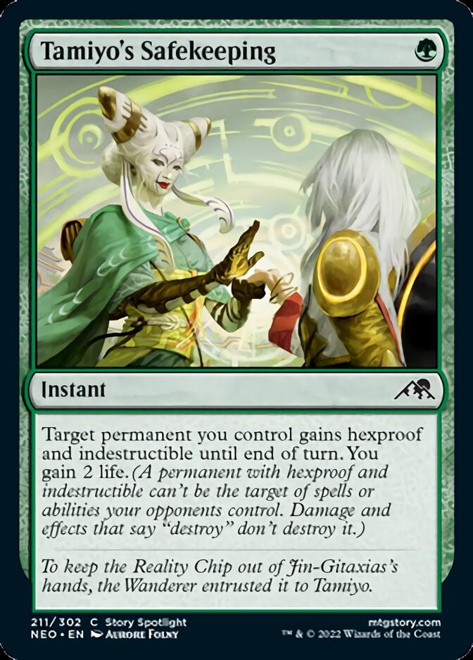 Tamiyo's Safekeeping [Kamigawa: Neon Dynasty] - Magic: The Gathering - Card Brawlers | Quebec | Canada |