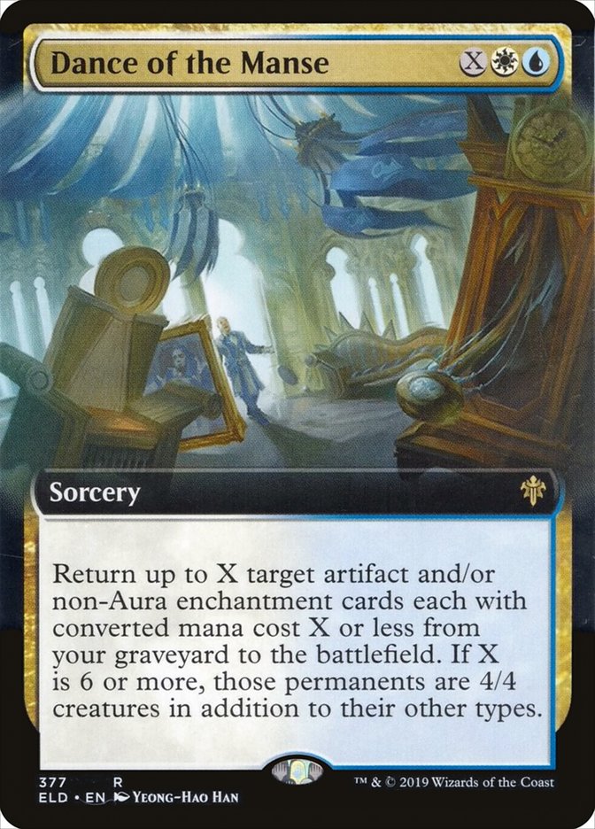 Dance of the Manse (Extended Art) [Throne of Eldraine] - Magic: The Gathering - Card Brawlers | Quebec | Canada |
