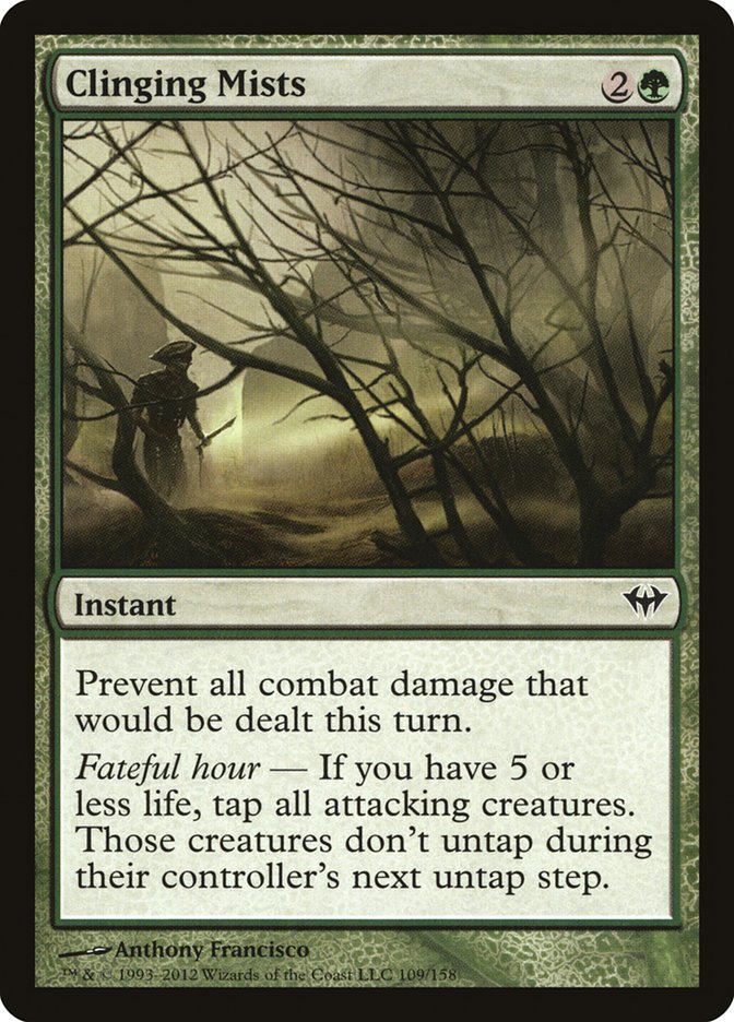 Clinging Mists [Dark Ascension] - Magic: The Gathering - Card Brawlers | Quebec | Canada |