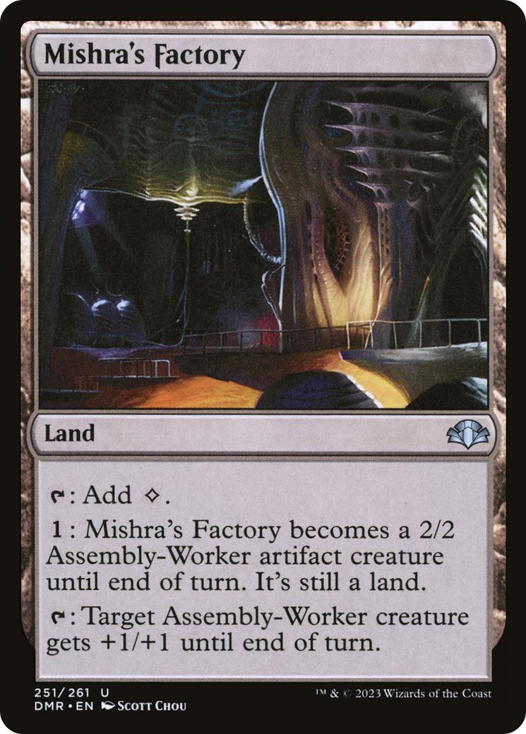 Mishra's Factory [Dominaria Remastered] - Magic: The Gathering - Card Brawlers | Quebec | Canada |