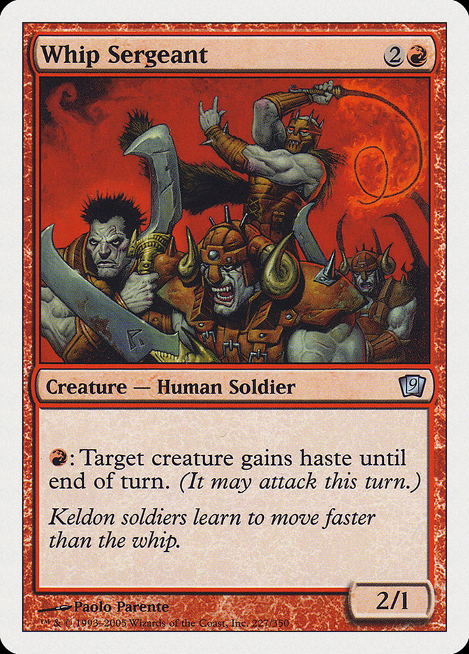 Whip Sergeant [Ninth Edition] - Magic: The Gathering - Card Brawlers | Quebec | Canada |