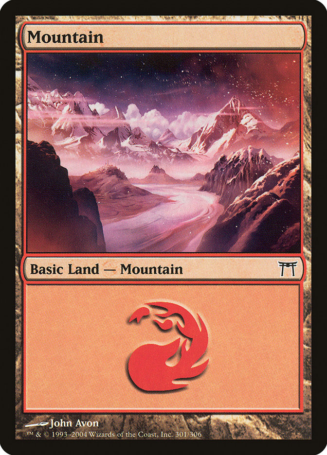Mountain (301) [Champions of Kamigawa] - Magic: The Gathering - Card Brawlers | Quebec | Canada |