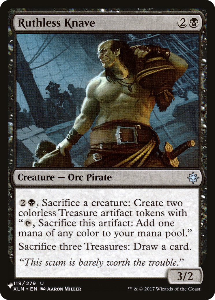 Ruthless Knave [The List] - Magic: The Gathering - Card Brawlers | Quebec | Canada |