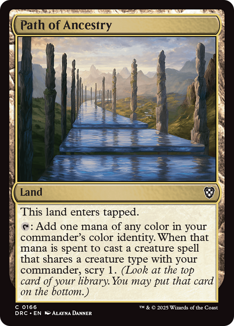 Path of Ancestry (0166) [Aetherdrift Commander] - Magic: The Gathering - Card Brawlers | Quebec | Canada |