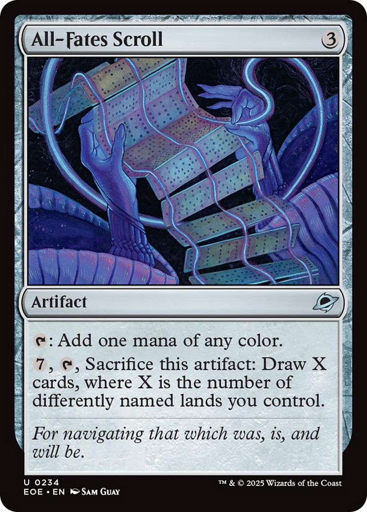 All-Fates Scroll [Edge of Eternities] - Magic: The Gathering - Card Brawlers | Quebec | Canada |