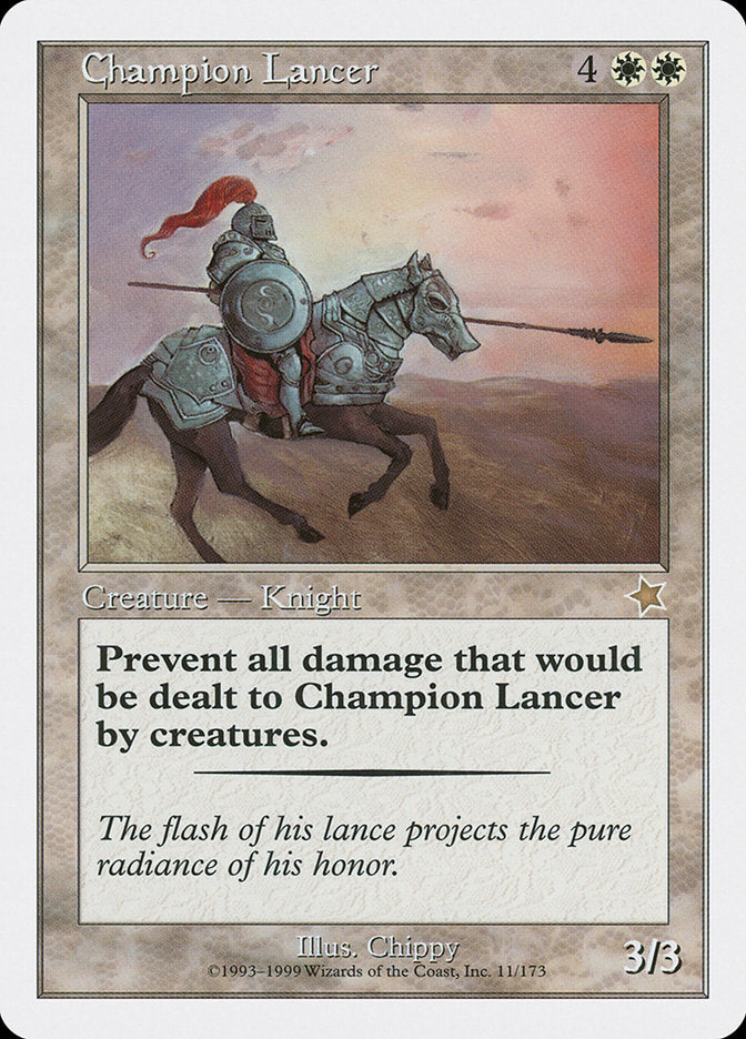Champion Lancer [Starter 1999] - Magic: The Gathering - Card Brawlers | Quebec | Canada |