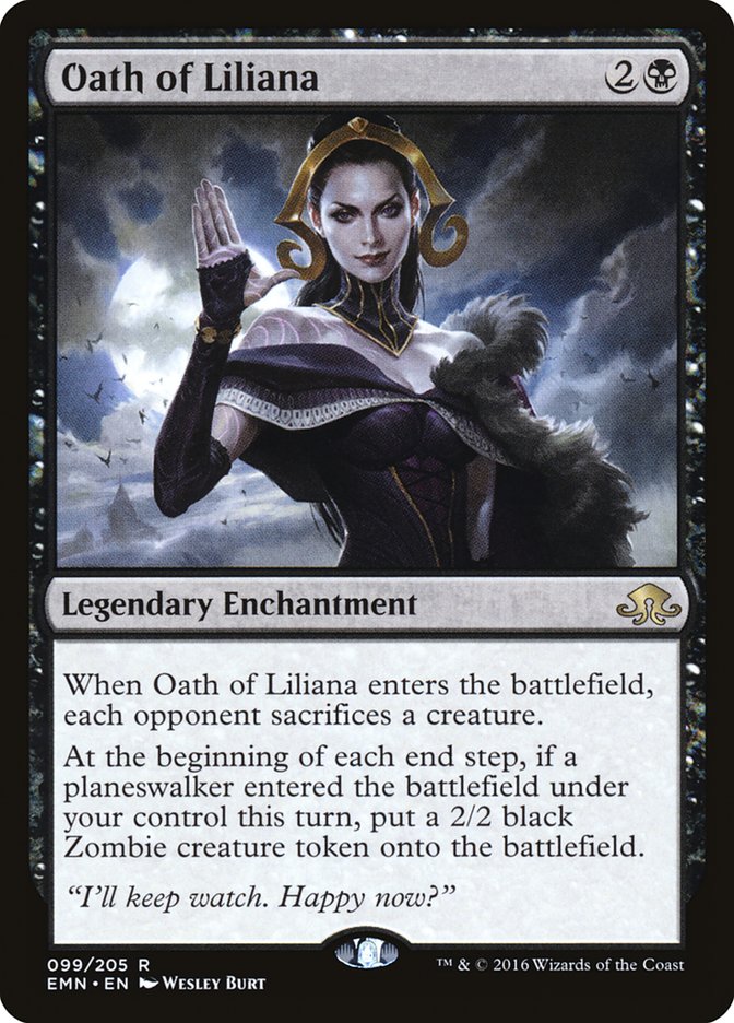 Oath of Liliana [Eldritch Moon] - Magic: The Gathering - Card Brawlers | Quebec | Canada |