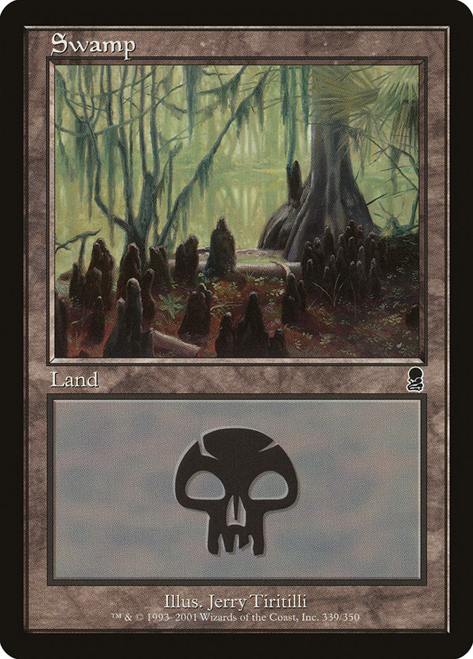Swamp (339) [Odyssey] - Magic: The Gathering - Card Brawlers | Quebec | Canada |