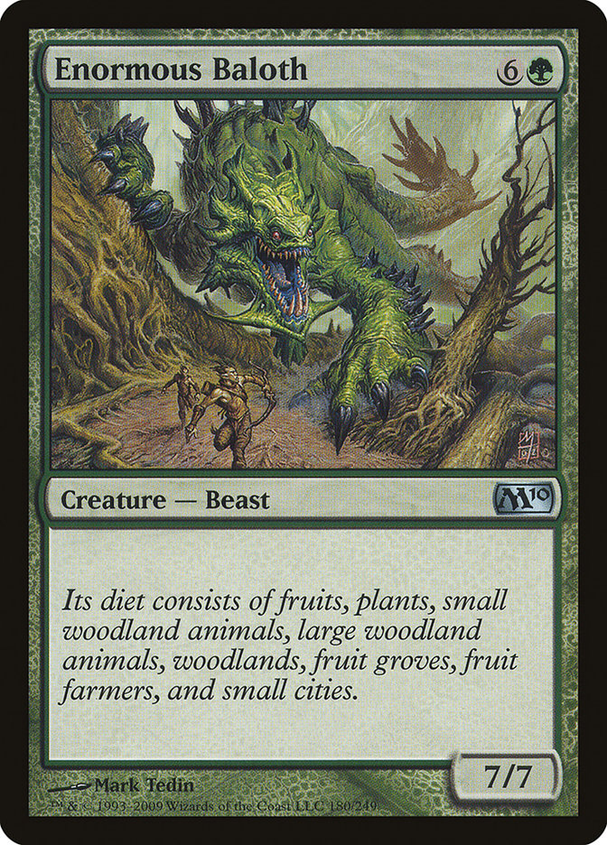Enormous Baloth [Magic 2010] - Magic: The Gathering - Card Brawlers | Quebec | Canada |