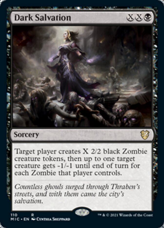 Dark Salvation [Innistrad: Midnight Hunt Commander] - Magic: The Gathering - Card Brawlers | Quebec | Canada |
