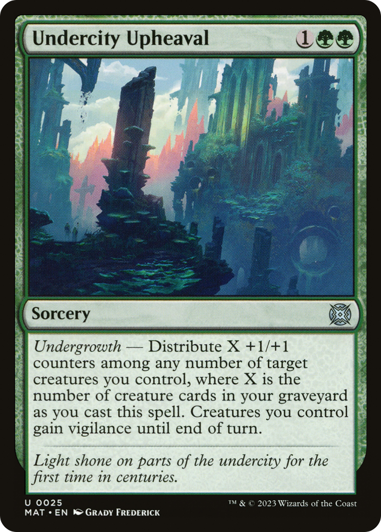 Undercity Upheaval [March of the Machine: The Aftermath] - Magic: The Gathering - Card Brawlers | Quebec | Canada |
