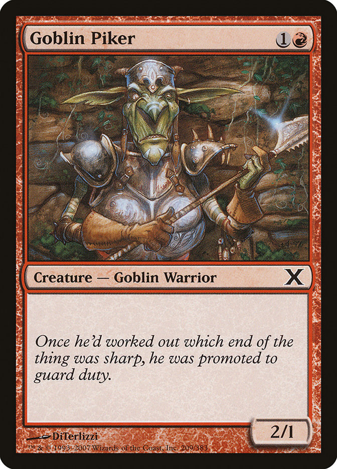 Goblin Piker [Tenth Edition] - Magic: The Gathering - Card Brawlers | Quebec | Canada |