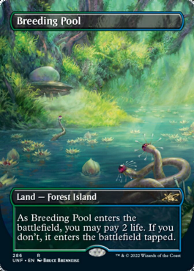 Breeding Pool (Borderless) [Unfinity] - Magic: The Gathering - Card Brawlers | Quebec | Canada |