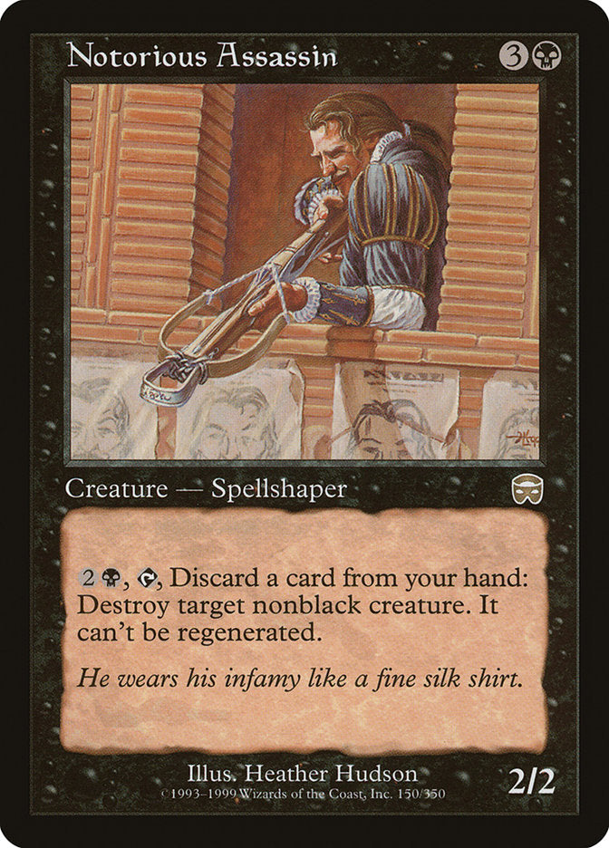 Notorious Assassin [Mercadian Masques] - Magic: The Gathering - Card Brawlers | Quebec | Canada |