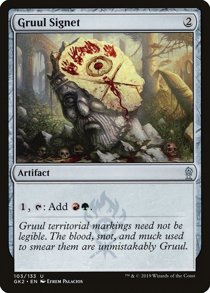 Gruul Signet [Ravnica Allegiance Guild Kit] - Magic: The Gathering - Card Brawlers | Quebec | Canada |