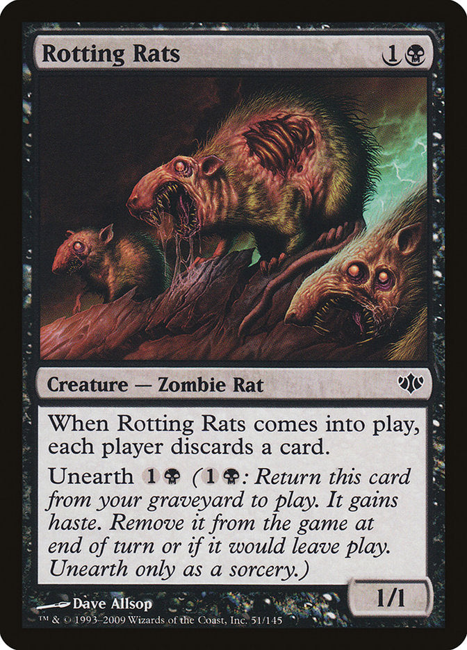 Rotting Rats [Conflux] - Magic: The Gathering - Card Brawlers | Quebec | Canada |