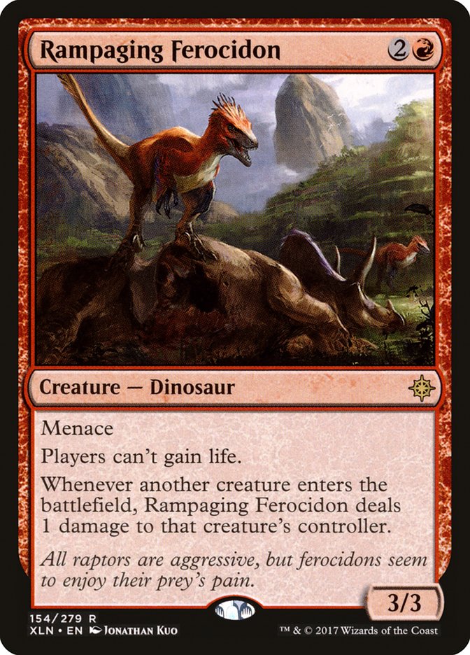 Rampaging Ferocidon [Ixalan] - Magic: The Gathering - Card Brawlers | Quebec | Canada |