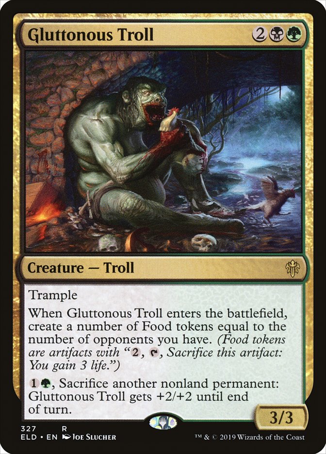 Gluttonous Troll [Throne of Eldraine] - Magic: The Gathering - Card Brawlers | Quebec | Canada |