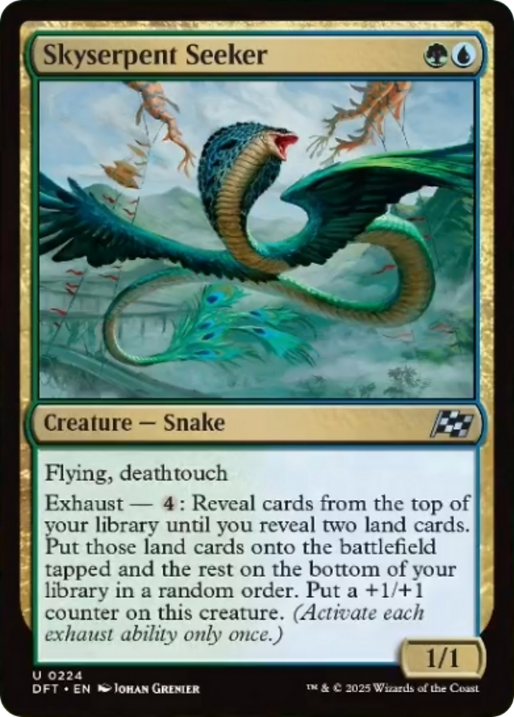 Skyserpent Seeker [Aetherdrift] - Magic: The Gathering - Card Brawlers | Quebec | Canada |