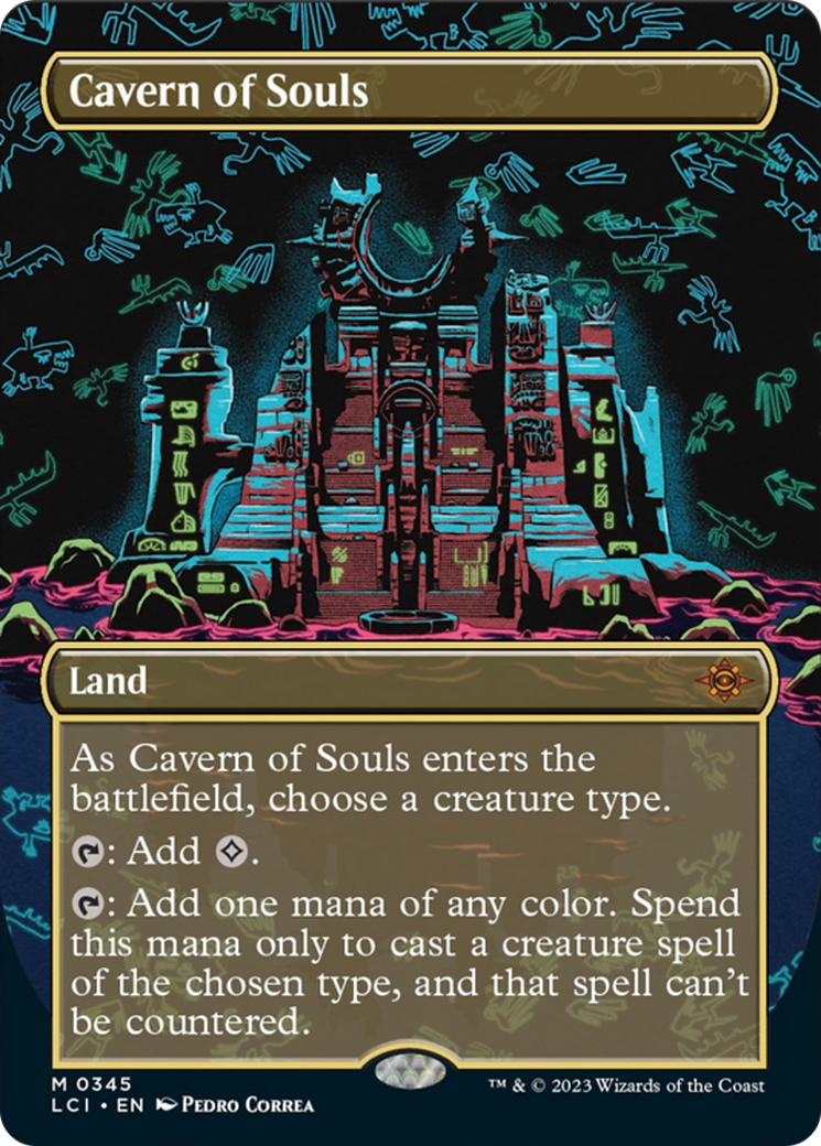 Cavern of Souls (0345) (Borderless) [The Lost Caverns of Ixalan] - Magic: The Gathering - Card Brawlers | Quebec | Canada |