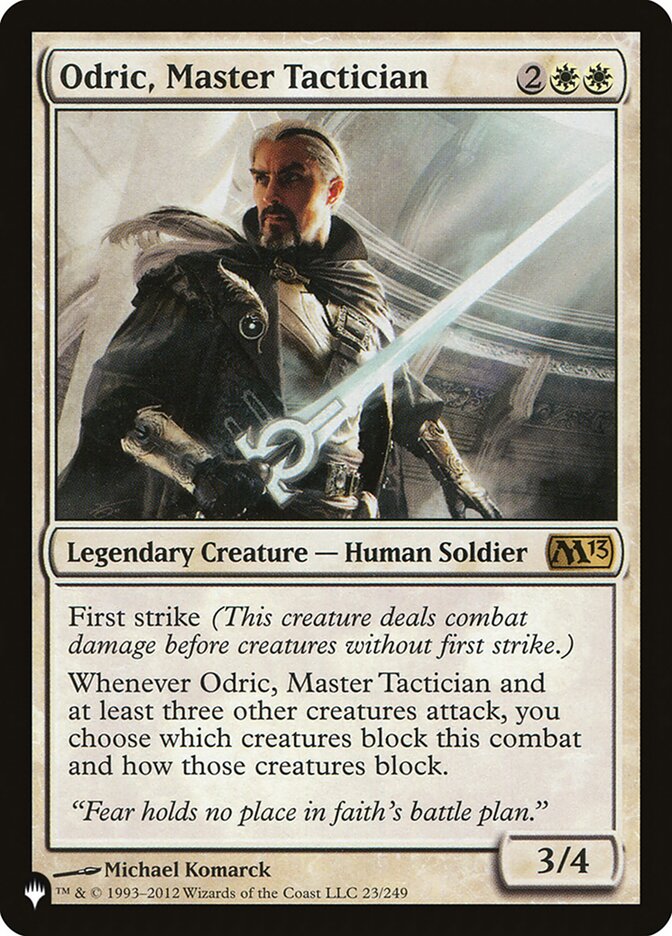 Odric, Master Tactician [The List] - Magic: The Gathering - Card Brawlers | Quebec | Canada |