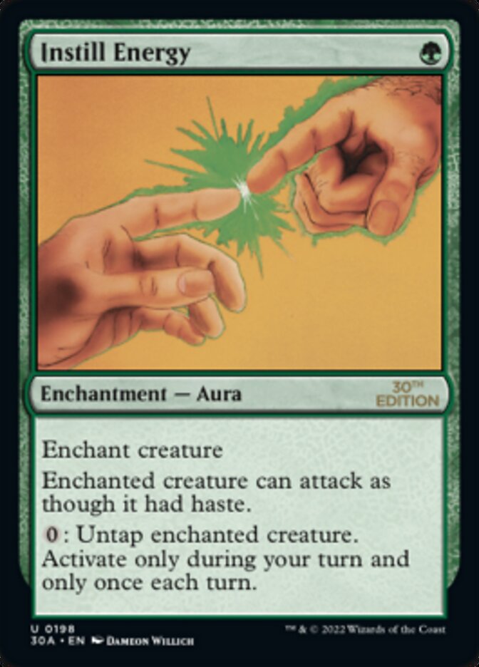 Instill Energy [30th Anniversary Edition] - Magic: The Gathering - Card Brawlers | Quebec | Canada |