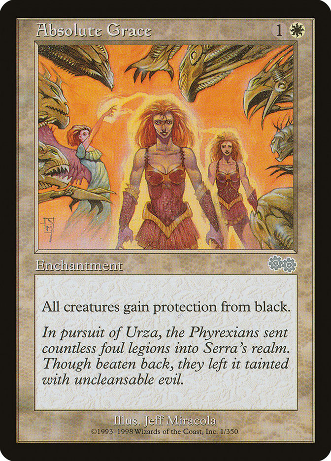 Absolute Grace [Urza's Saga] - Magic: The Gathering - Card Brawlers | Quebec | Canada |