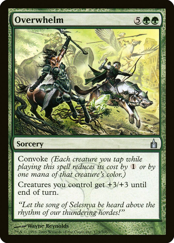 Overwhelm [Ravnica: City of Guilds] - Magic: The Gathering - Card Brawlers | Quebec | Canada |