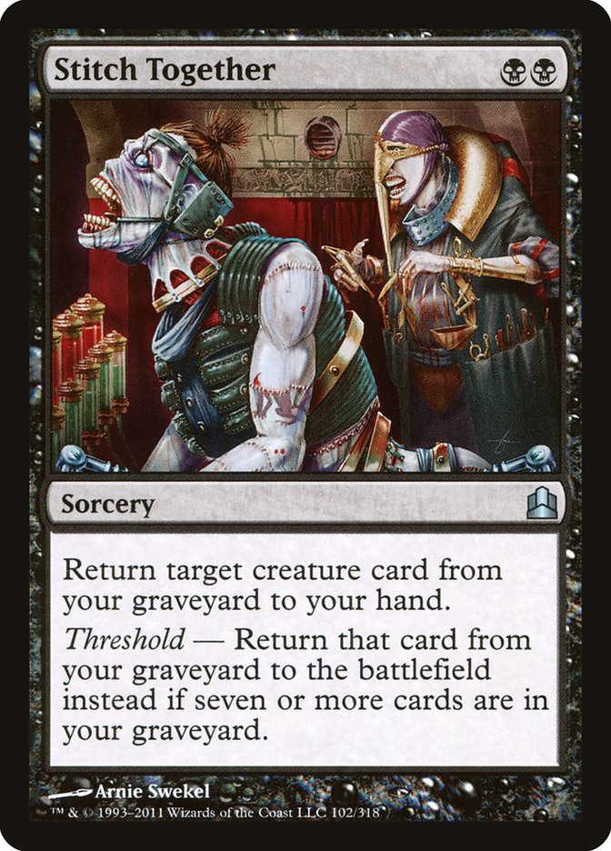 Stitch Together [Commander 2011] - Magic: The Gathering - Card Brawlers | Quebec | Canada |