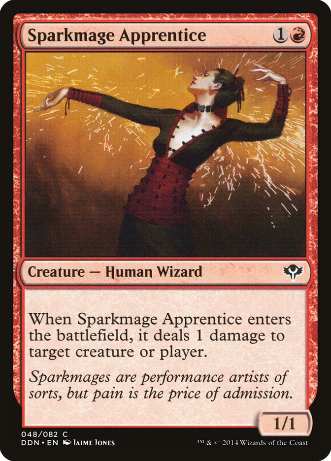 Sparkmage Apprentice [Duel Decks: Speed vs. Cunning] - Magic: The Gathering - Card Brawlers | Quebec | Canada |