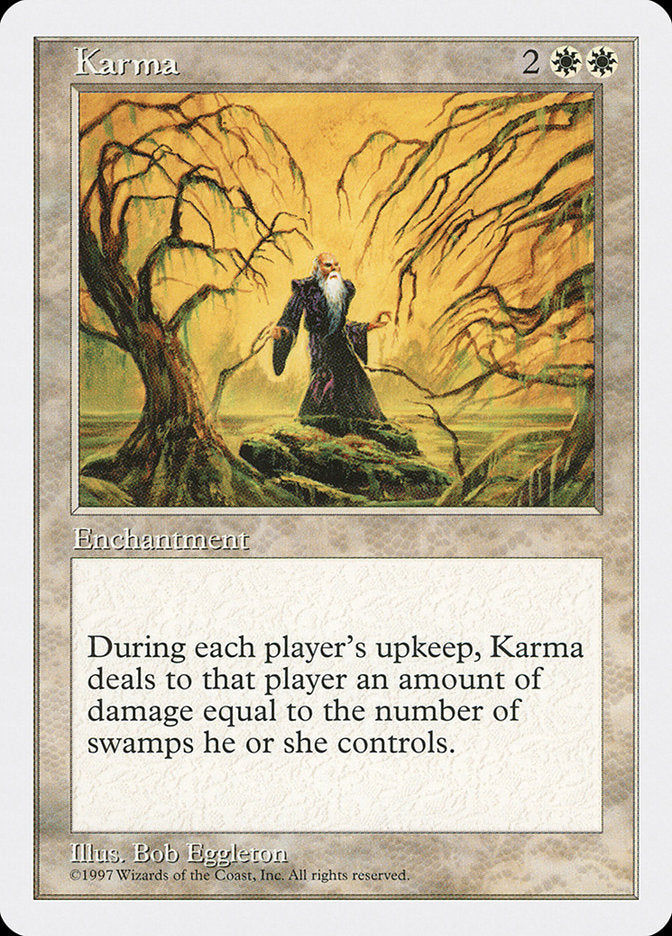 Karma [Fifth Edition] - Magic: The Gathering - Card Brawlers | Quebec | Canada |