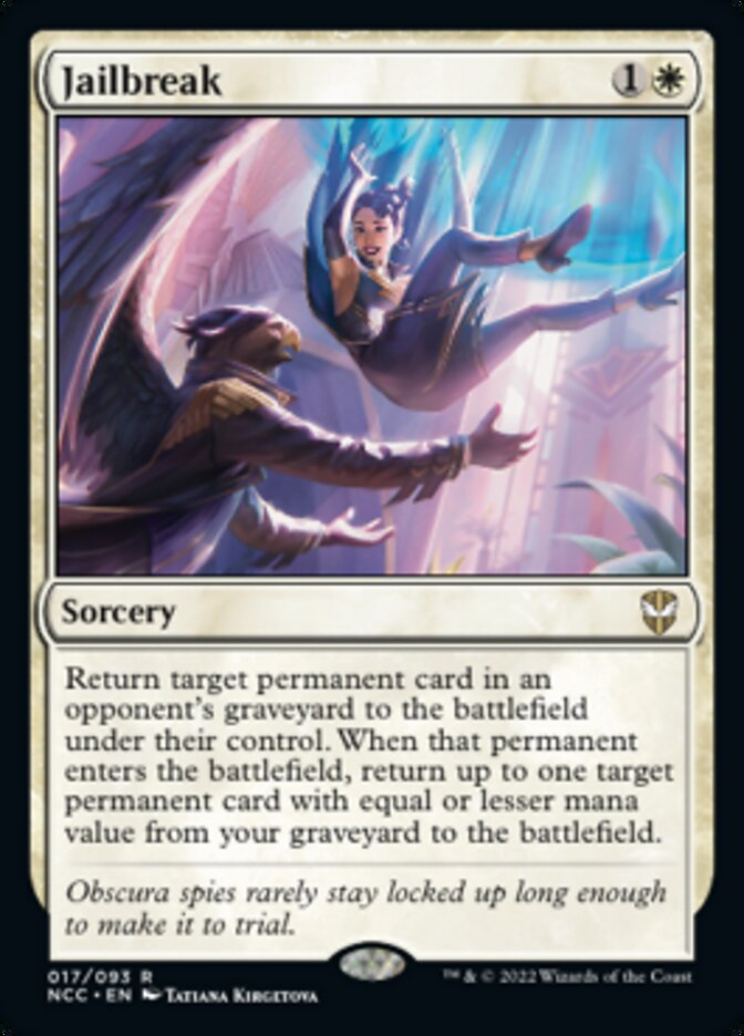 Jailbreak [Streets of New Capenna Commander] - Magic: The Gathering - Card Brawlers | Quebec | Canada |