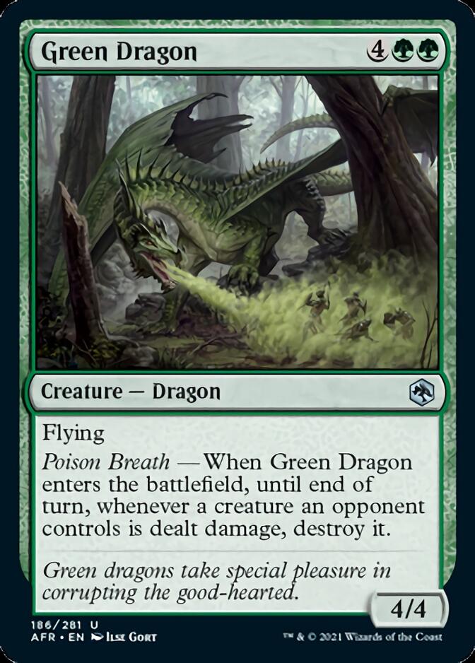Green Dragon [Dungeons & Dragons: Adventures in the Forgotten Realms] - Magic: The Gathering - Card Brawlers | Quebec | Canada |
