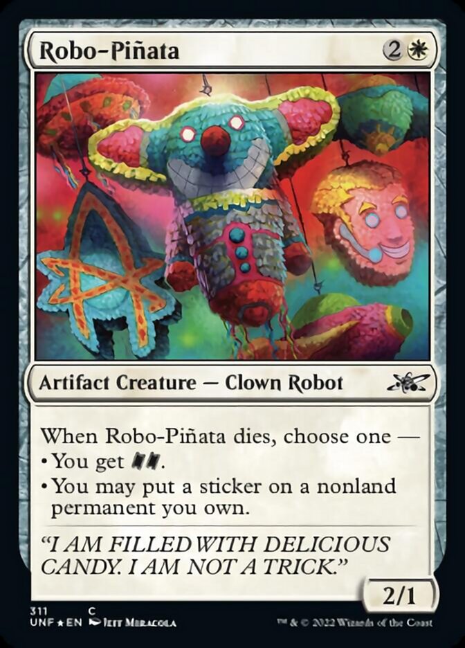 Robo-Pinata (Galaxy Foil) [Unfinity] - Magic: The Gathering - Card Brawlers | Quebec | Canada |