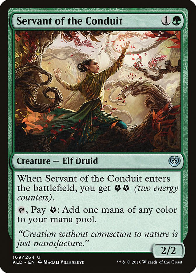 Servant of the Conduit [Kaladesh] - Magic: The Gathering - Card Brawlers | Quebec | Canada |