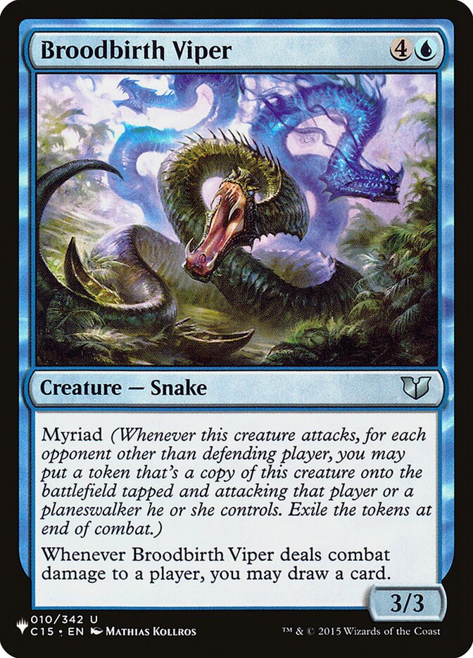 Broodbirth Viper [The List] - Magic: The Gathering - Card Brawlers | Quebec | Canada |