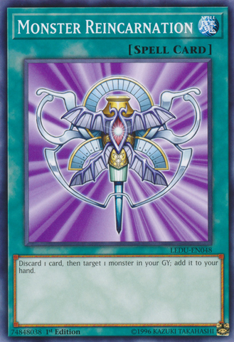 Monster Reincarnation [LEDU-EN048] Common - Yu-Gi-Oh! - Card Brawlers | Quebec | Canada |