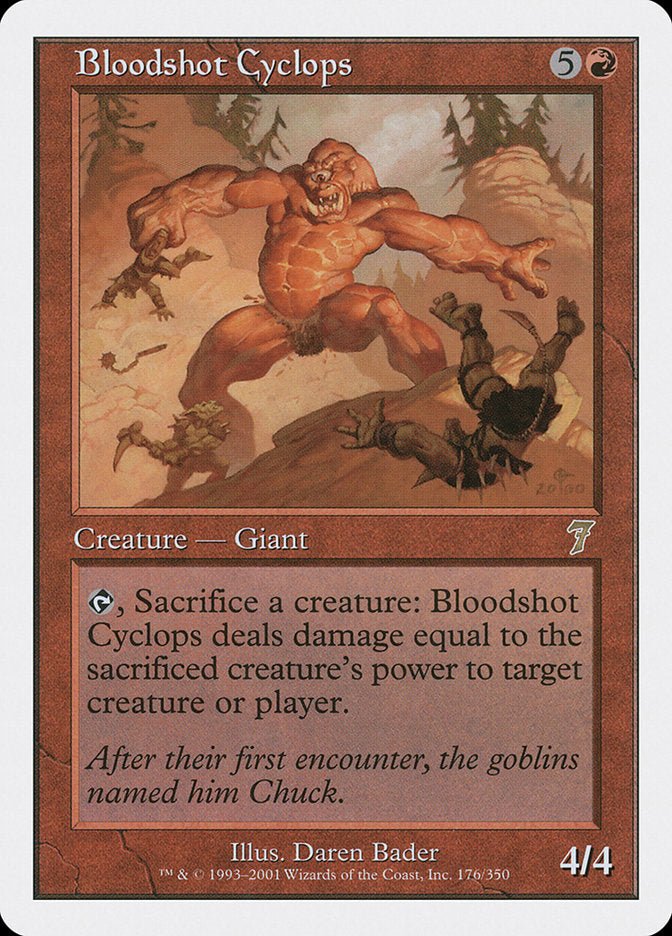 Bloodshot Cyclops [Seventh Edition] - Magic: The Gathering - Card Brawlers | Quebec | Canada |