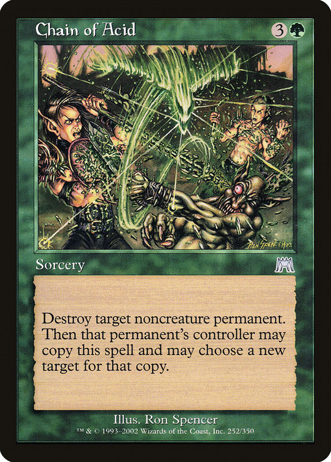 Chain of Acid [Onslaught] - Magic: The Gathering - Card Brawlers | Quebec | Canada |