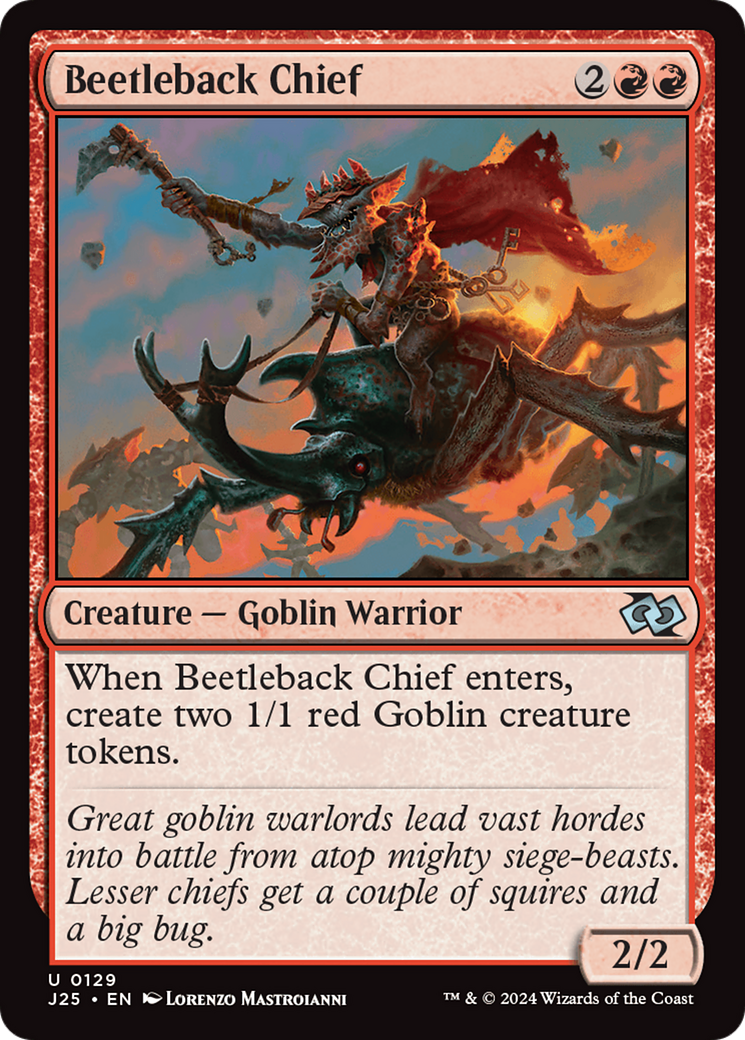 Beetleback Chief [Foundations Jumpstart] - Magic: The Gathering - Card Brawlers | Quebec | Canada |