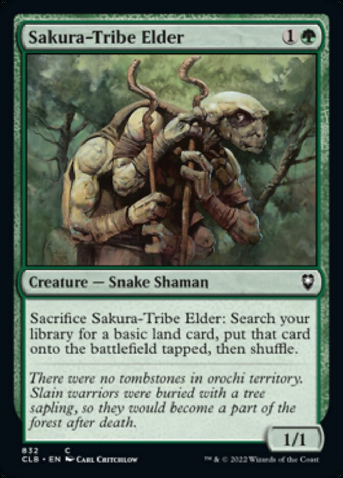 Sakura-Tribe Elder [Commander Legends: Battle for Baldur's Gate] - Magic: The Gathering - Card Brawlers | Quebec | Canada |