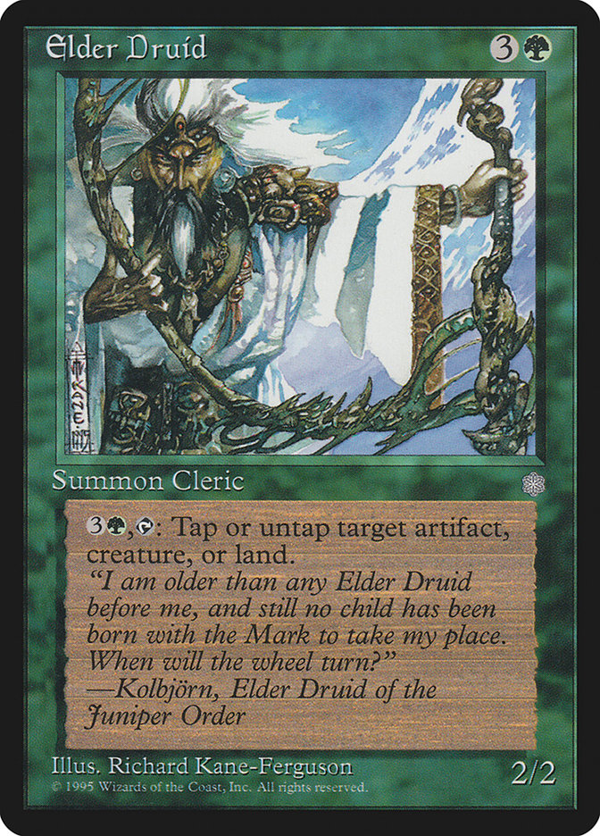 Elder Druid [Ice Age] - Magic: The Gathering - Card Brawlers | Quebec | Canada |