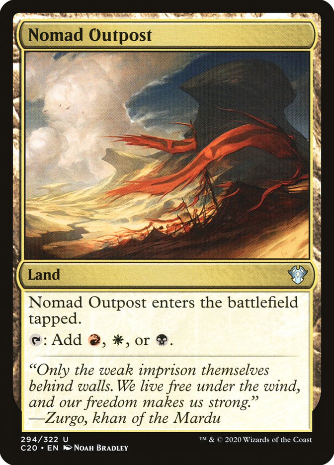 Nomad Outpost [Commander 2020] - Magic: The Gathering - Card Brawlers | Quebec | Canada |