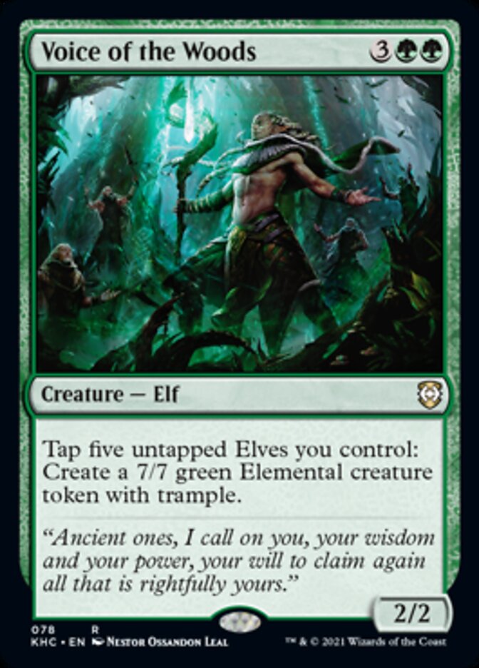 Voice of the Woods [Kaldheim Commander] - Magic: The Gathering - Card Brawlers | Quebec | Canada |