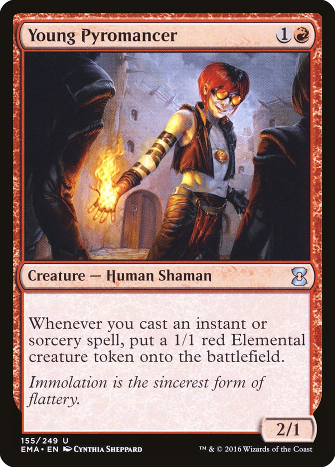 Young Pyromancer [Eternal Masters] - Magic: The Gathering - Card Brawlers | Quebec | Canada |