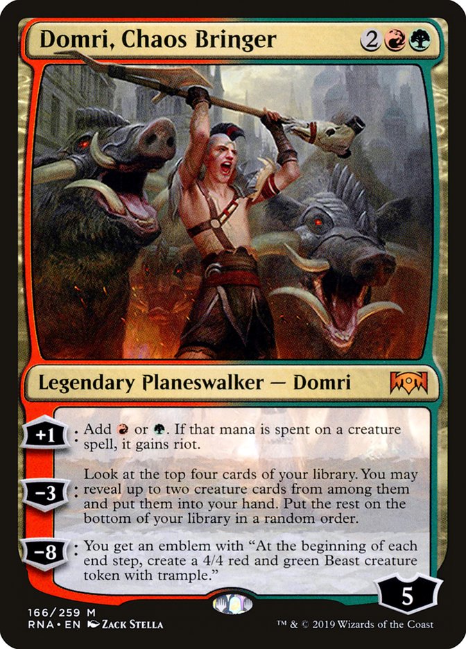 Domri, Chaos Bringer [Ravnica Allegiance] - Magic: The Gathering - Card Brawlers | Quebec | Canada |