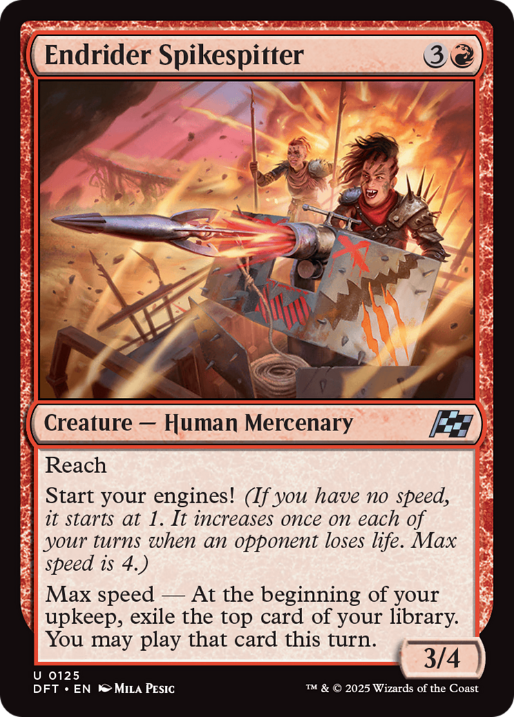 Endrider Spikespitter [Aetherdrift] - Magic: The Gathering - Card Brawlers | Quebec | Canada |